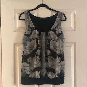 Floral tank top